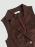 'Marisol' Sleeveless Blazer and Wide Leg Pants Set - Celes Fashion